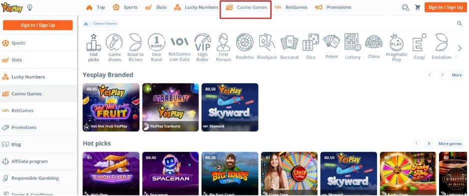 Yesplay Casino Yesplay Review