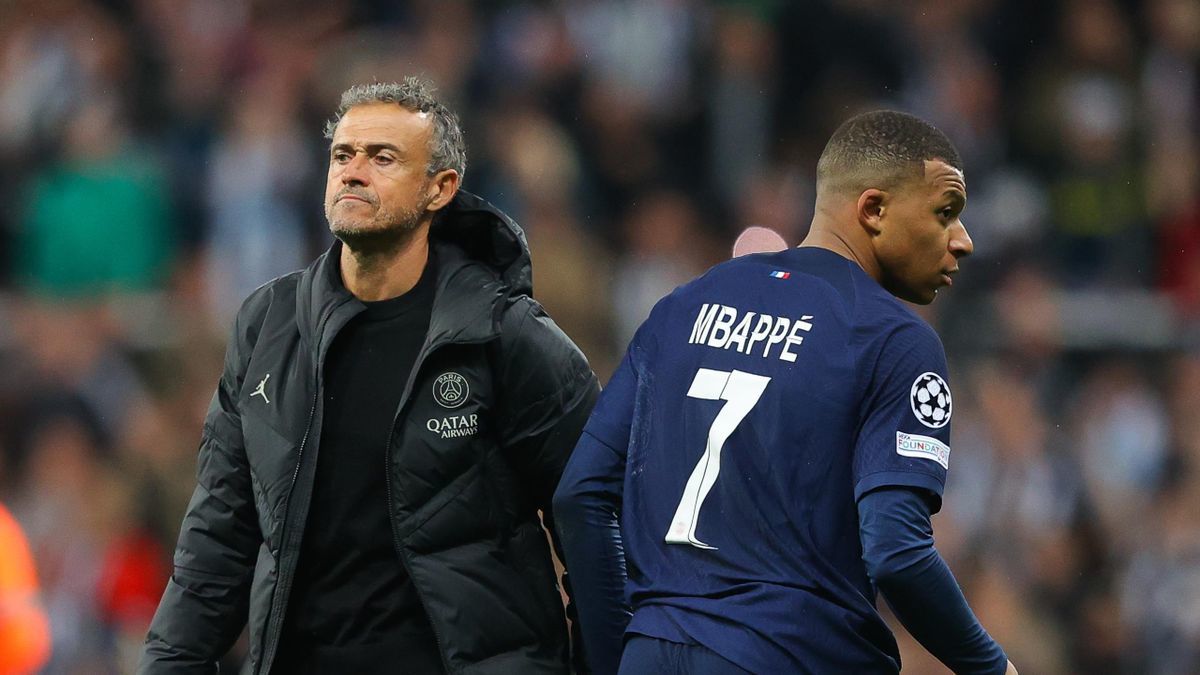 Luis Enrique, Kylian Mbappé