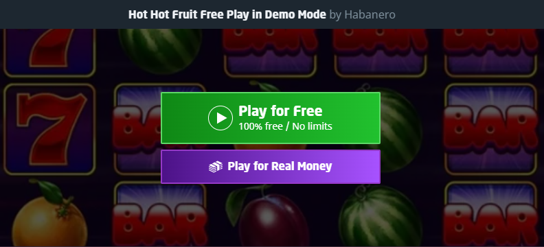 hot hot fruit strategy