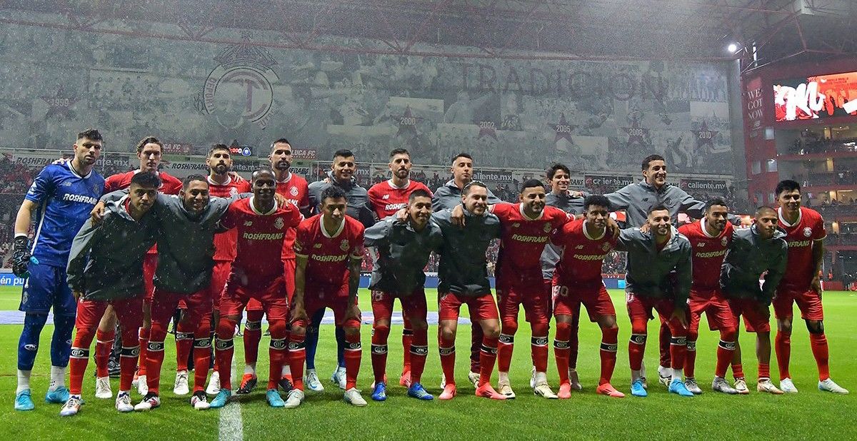 Toluca previo al partido contra Pumas.