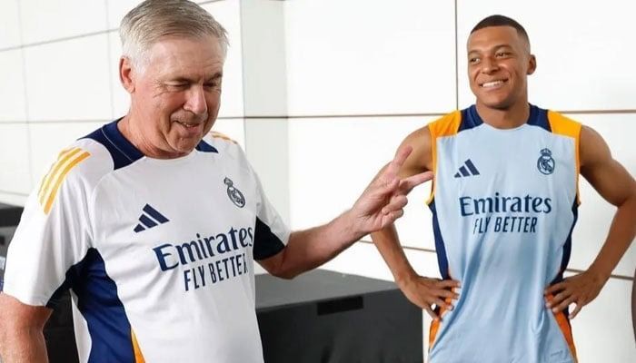 Carlo Ancelotti, Kylian Mbappé