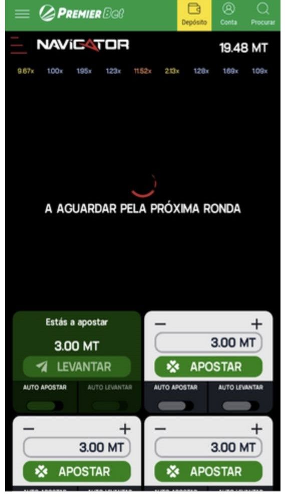  Jogo online de apostas crash Navigator da Premier Bet Moçambique