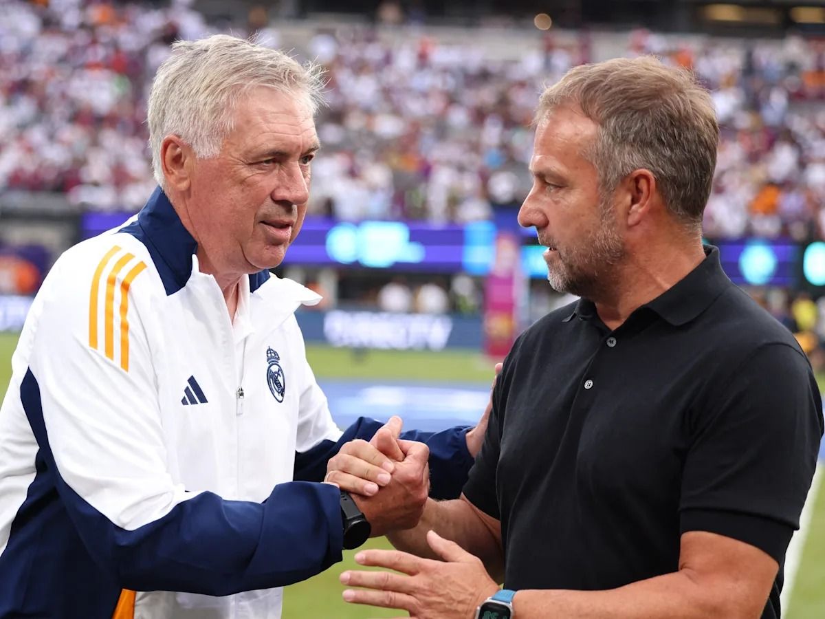 Flick y Ancelotti